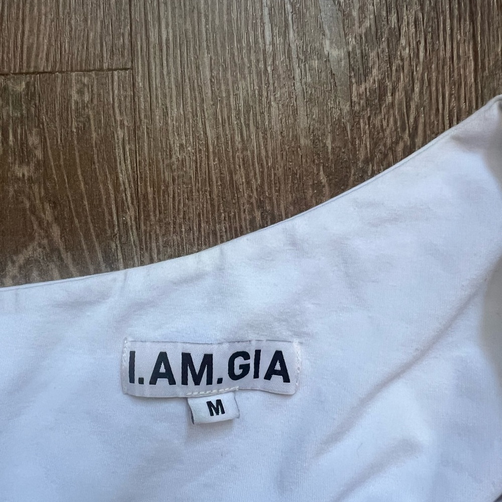 I AM GIA One Shoulder Body Suit